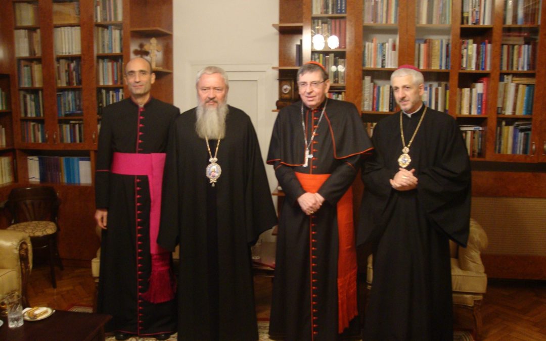Înaltpreasfințitul Arhiepiscop și Mitropolit Andrei vizitat de Cardinalul Kurt Koch