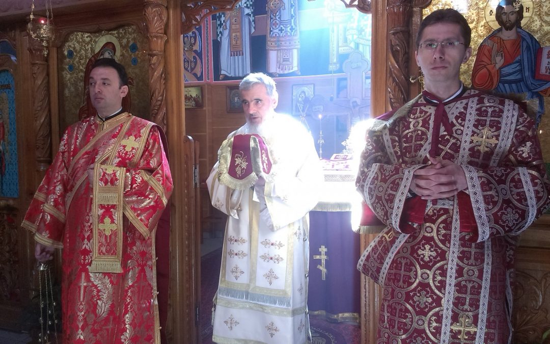 PS Vasile Someșanul, la Biserica „Sfinții Împărați Constantin și Elena” din Cluj-Napoca
