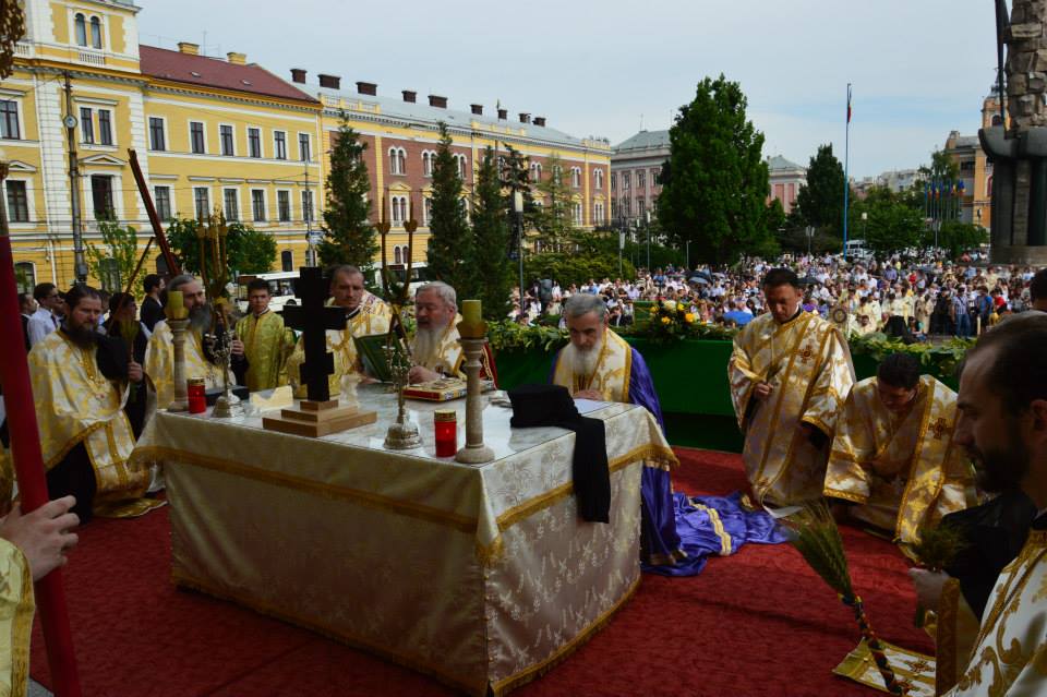 A patra ediție a Procesiunii de Rusalii la Cluj-Napoca