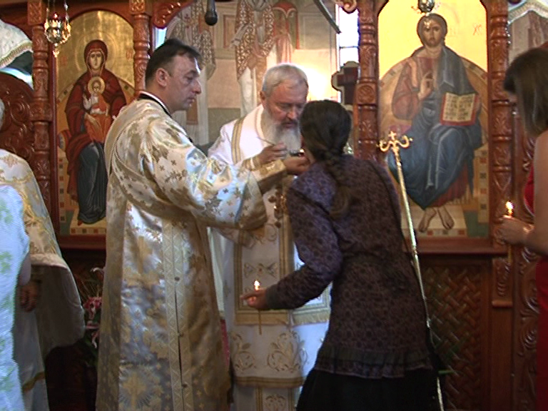 Liturghie arhierească de sărbătoarea Sf. Ap Bartolomeu la Parohia „Înălțarea Sfintei Cruci” din Cluj-Napoca