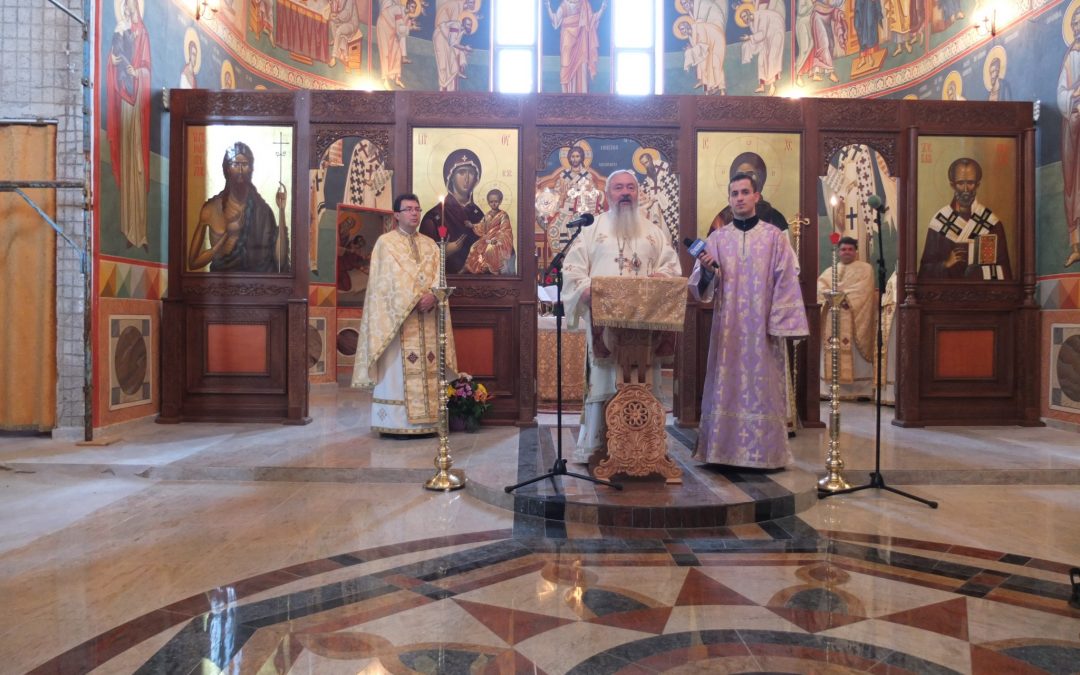 Hramul Facultății de Teologie Ortodoxă din Cluj, la sărbătoarea Sfântului Nicolae