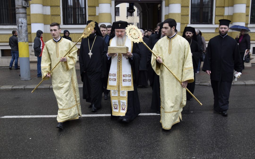 Primirea moaștelor Sf. Gheorghe din Drama