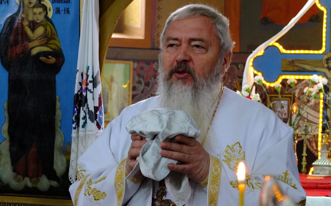 Liturghie arhierească în Parohia Luna de Sus