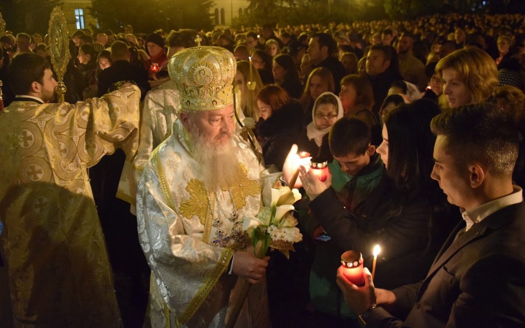 Învierea Domnului, sărbătorită la Catedrala Mitropolitană din Cluj