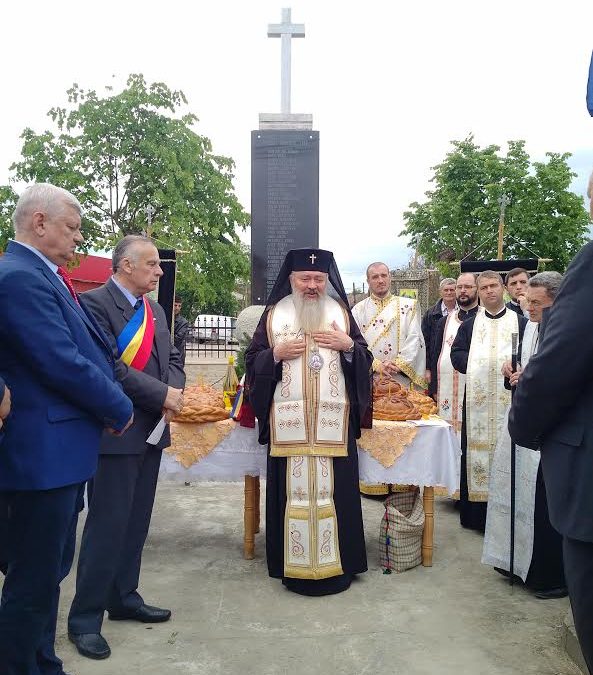 Pomenirea eroilor neamului în satul Panticeu