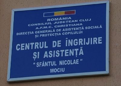 Centrul de Îngrijire şi Asistenţă „Sfântul Nicolae”, Mociu