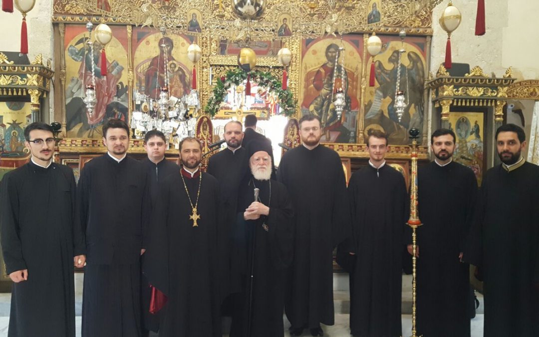Sfânta Liturghie în limba română la Mănăstirea Gonia din Creta