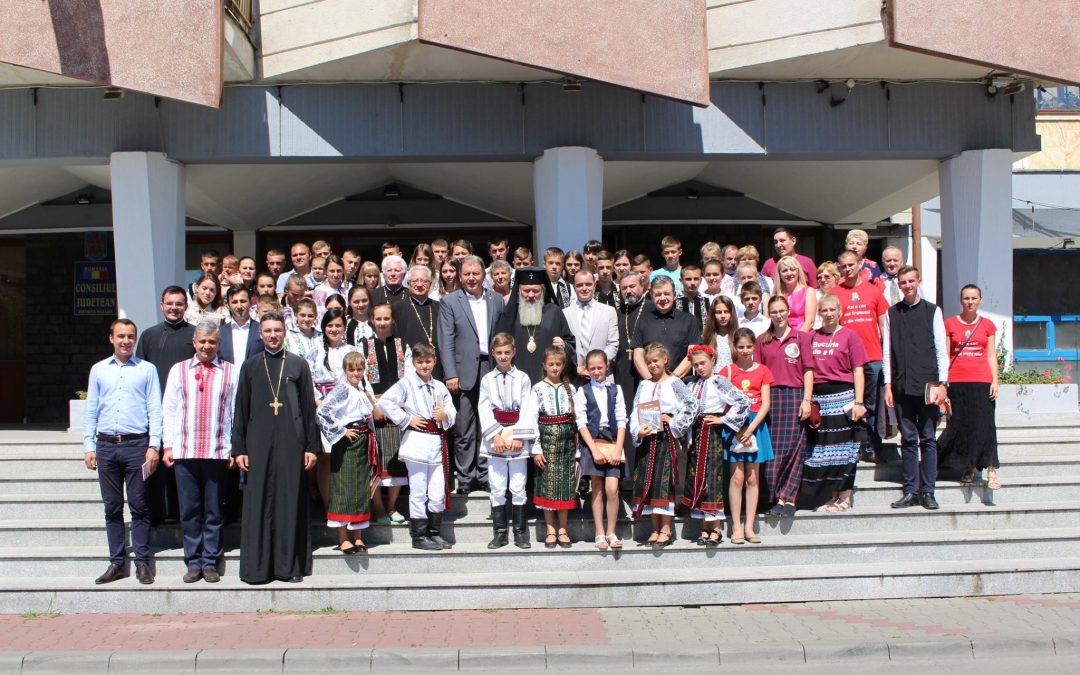 Înaltpreasfințitul Andrei, s-a întâlnit cu grupul de copii din Cernăuți