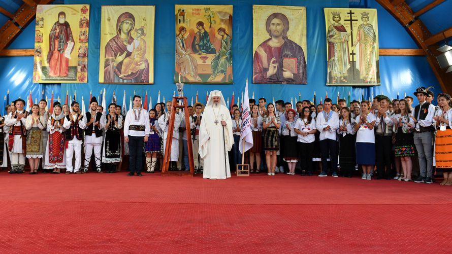 Festivitatea de deschidere a „Întâlnirii tinerilor ortodocşi din toată lumea” din București