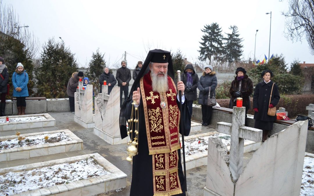 Comemorarea revoluției din 1989 în Cimitirul Eroilor din Cluj-Napoca