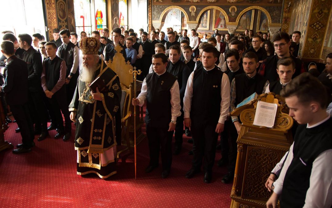 Liturghia Darurilor mai înainte Sfințite, la Seminarul Teologic Ortodox din Cluj-Napoca