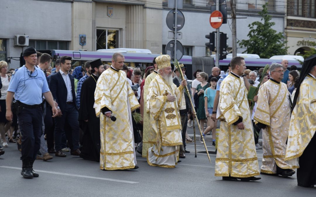 Procesiune de Rusalii la Cluj-Napoca