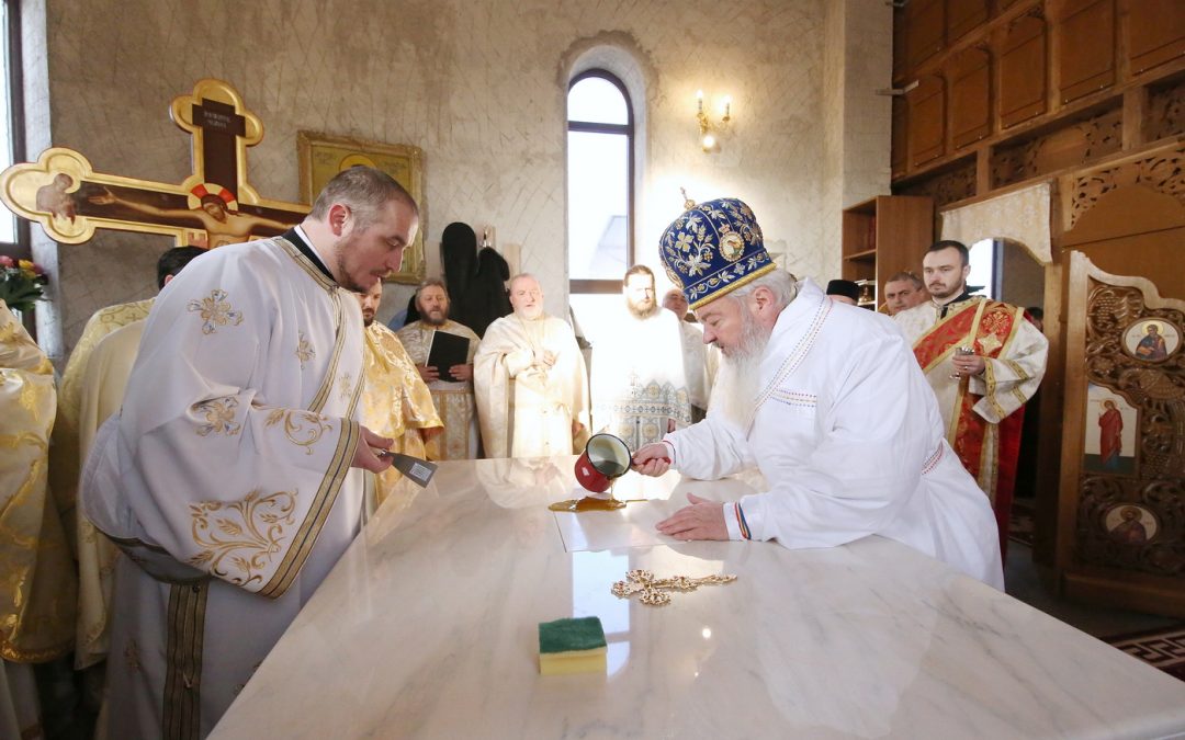 Târnosirea Bisericii parohiei Turda Fabrici