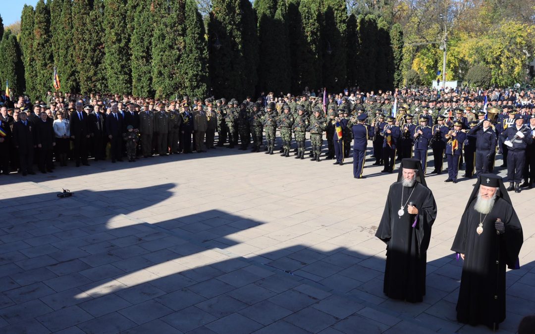 Ziua Armatei, sărbătorită la Monumentul Ostașului Român din Carei