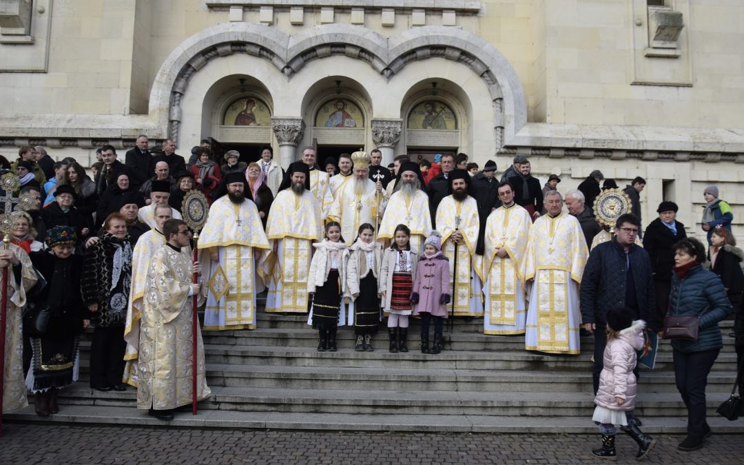 Prima zi de Crăciun în Catedrala Mitropolitană din Cluj-Napoca