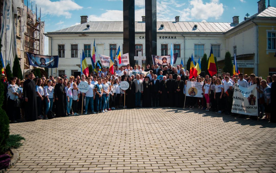 Tineri uniți în credință la Întâlnirea Tinerilor Ortodocși, Bistrița