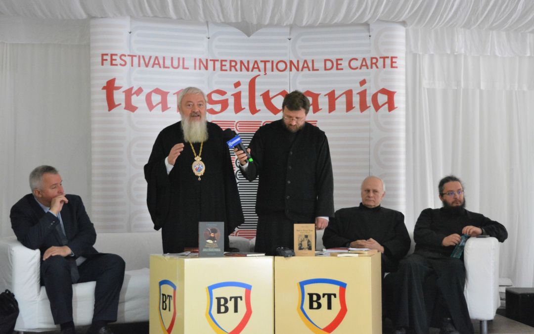 Două lansări de carte ale Editurii Renașterea în cadrul Festivalului Internațional de Carte Transilvania, în prezența Înaltpreasfințitului Părinte Andrei