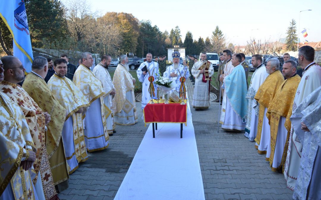 Biserica militară a Regimentului 50 Rachete din Florești, resfințită de Mitropolitul Clujului