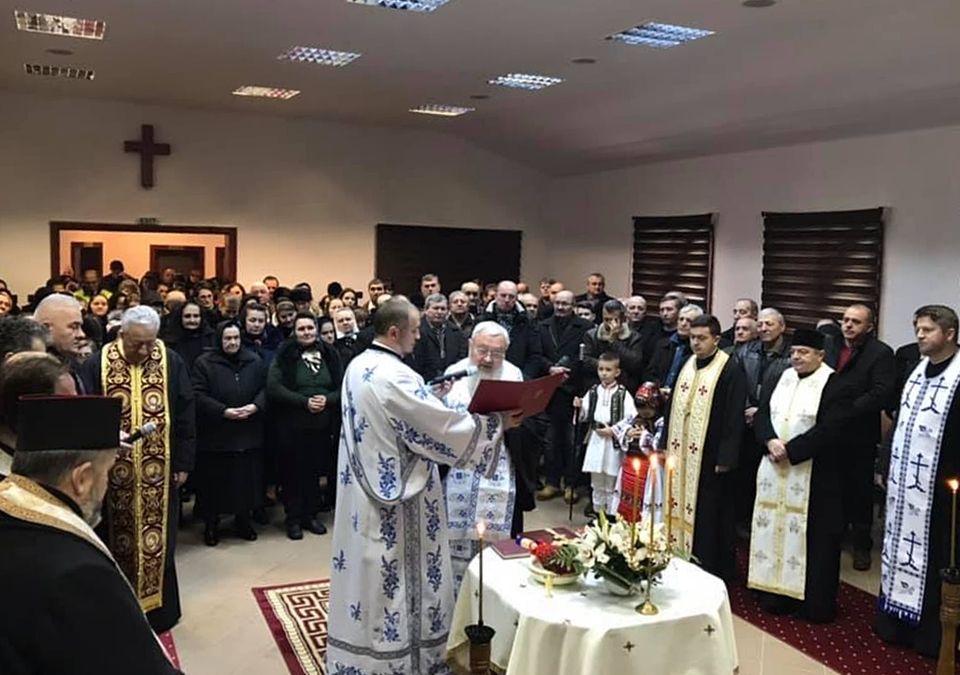 Capela mortuară din Maieru, sfințită de Mitropolitul Clujului