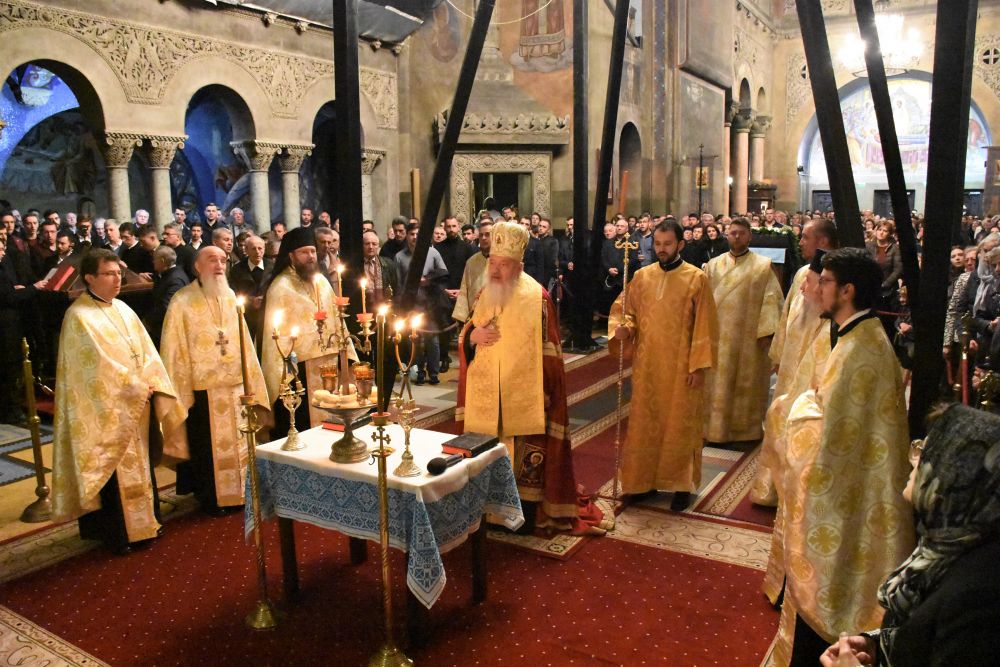 Ajunul Praznicului Bunei Vestiri, hramul Mitropoliei Clujului