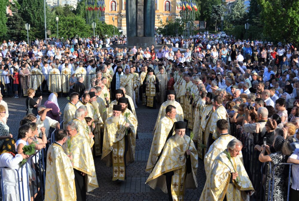 A noua Procesiune de Rusalii la Cluj-Napoca