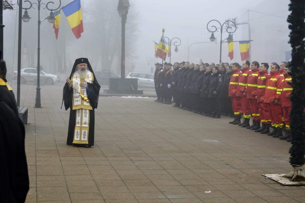 70 ani de la înființarea Detașamentului de Pompieri Huedin, marcați prin rugăciune