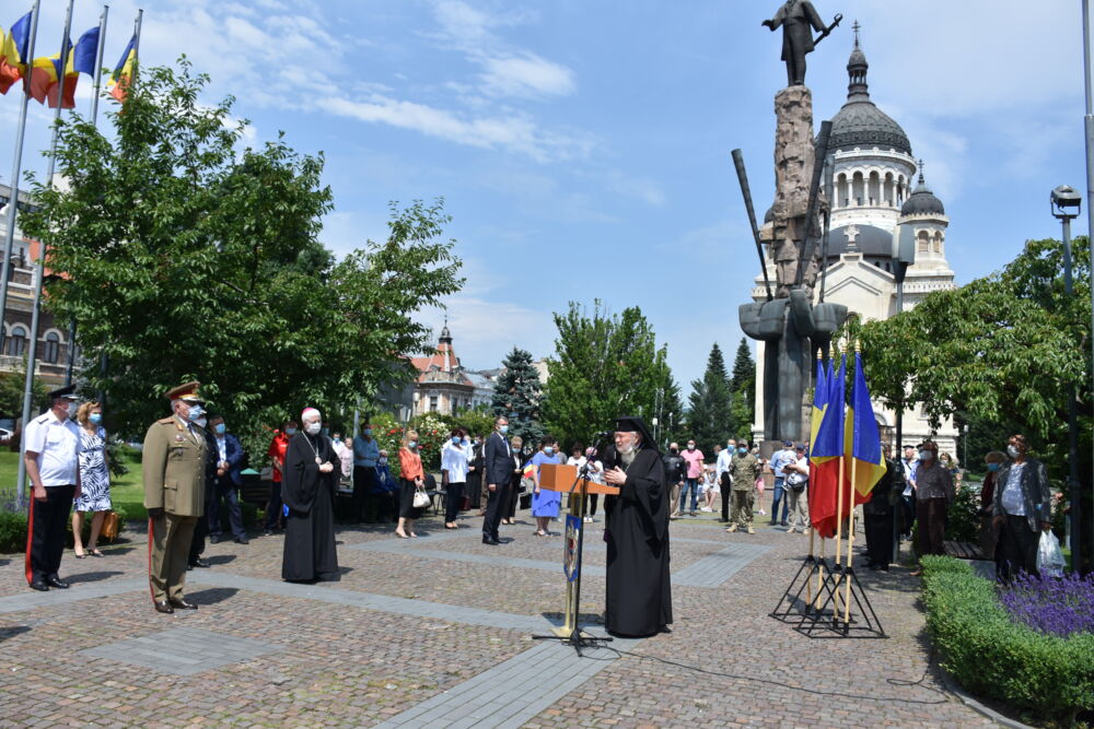 IPS Andrei, la Ziua Drapelului Național: „sub flamura Tricolorului trebuie să se adune laolaltă toată națiunea română”