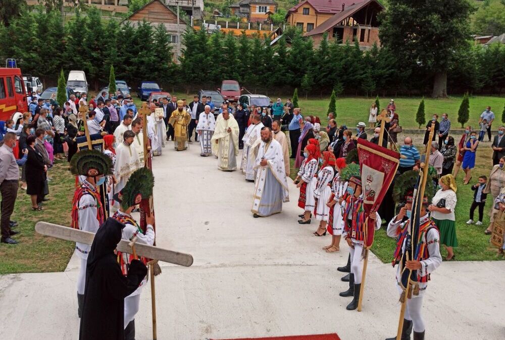 Hramul Mănăstirii Dobric, supranumită „Nicula Țibleșului”, sărbătorit în prezența Episcopului-vicar Benedict Bistrițeanul