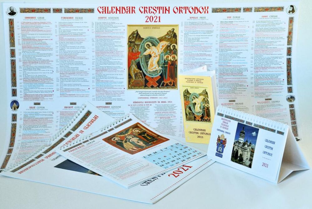 Calendarele bisericești ale Arhiepiscopiei Clujului pe anul 2021 marchează Centenarul Eparhiei
