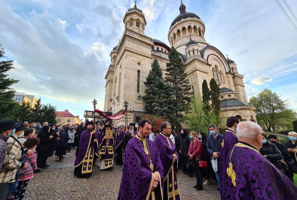 Denia Prohodului Domnului, la Catedrala Mitropolitană din Cluj-Napoca