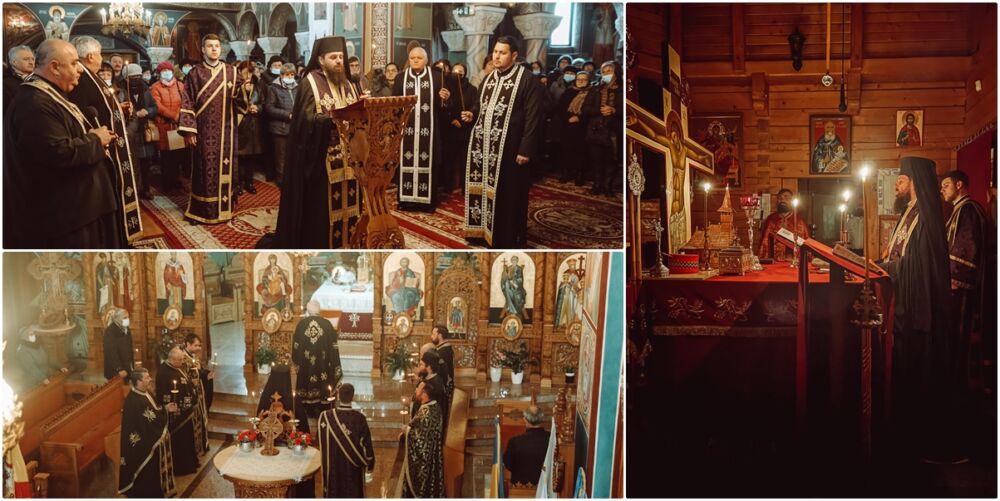 Slujirea arhierească a PS Benedict, Episcopul-vicar al Arhiepiscopiei Clujului, în primele patru zile din Postul Paștilor | Canonul cel Mare