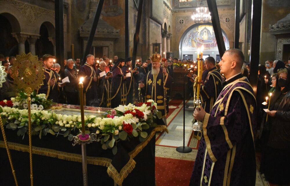 Denia Prohodului Domnului, la Catedrala Mitropolitană din Cluj-Napoca