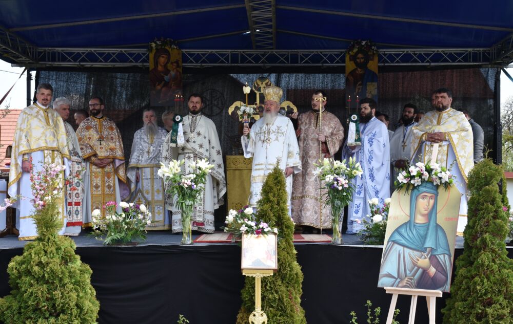 Hramul Mănăstirii „Sfânta Elisabeta” din Cluj-Napoca, sărbătorit în a treia zi de Paști