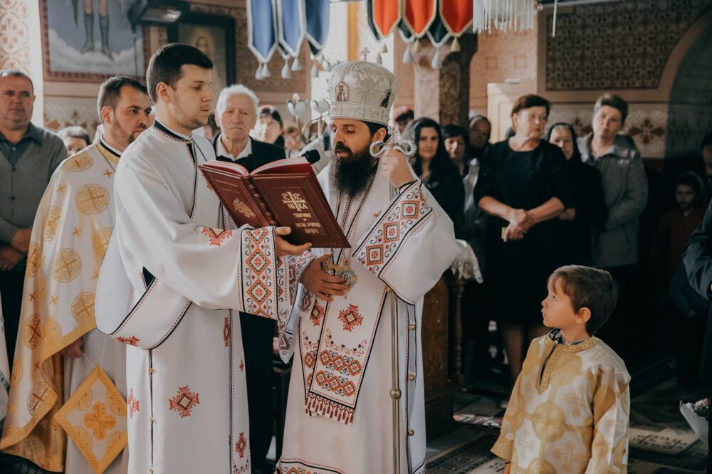 Binecuvântarea lucrărilor efectuate la Biserica „Sf. Arh. Mihail și Gavriil” din Diviciorii Mici