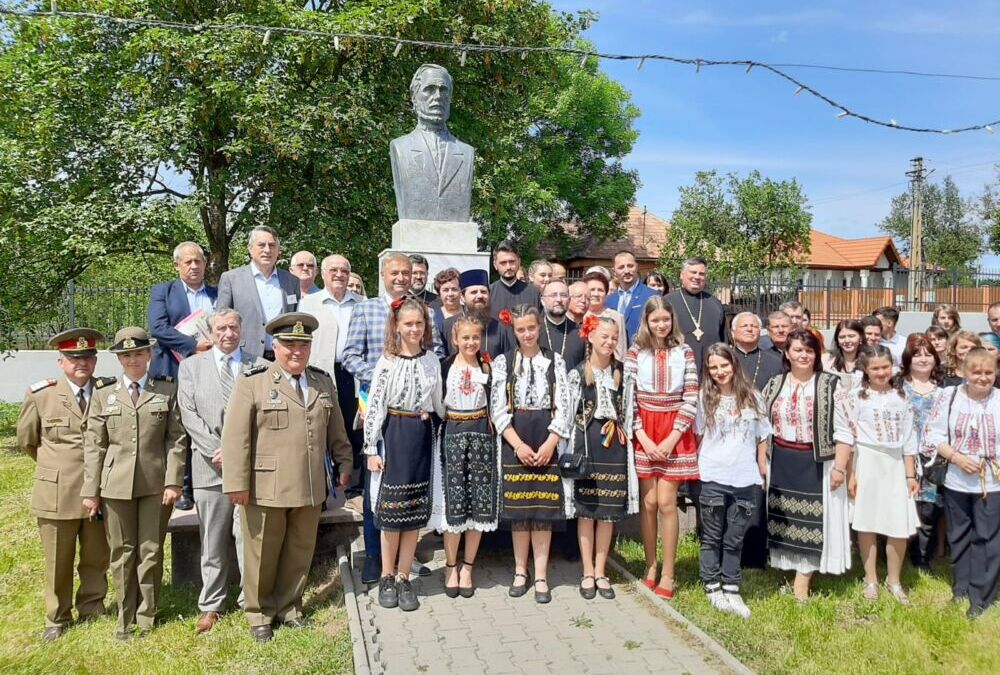 George Barițiu, comemorat în satul natal, Jucu de Jos, în prezența Episcopului-vicar Benedict