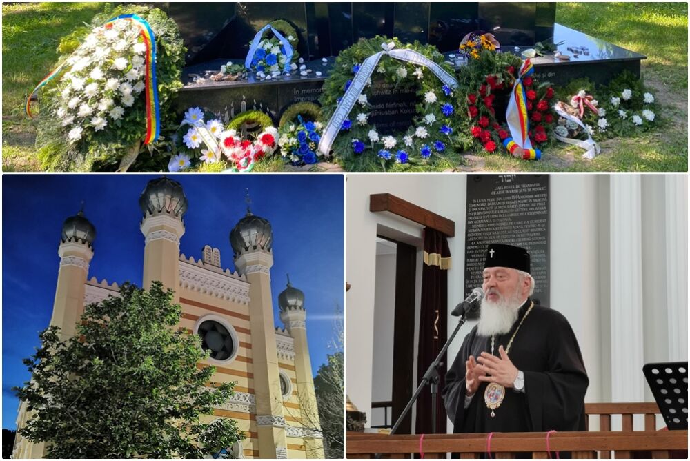 Mitropolitul Andrei a participat la comemorarea a 78 de ani de la deportarea evreilor din Cluj