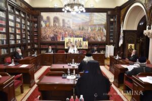 Sinodul Permanent al Bisericii Ortodoxe Române, întrunit în ședință de lucru
