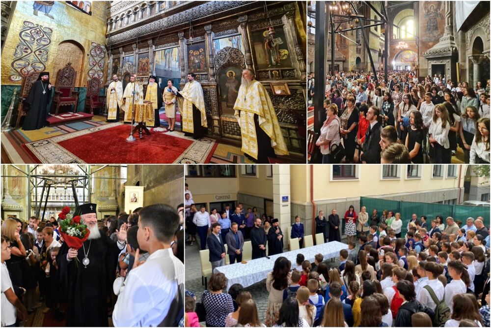 Noul an școlar 2022-2023 a început prin rugăciune la Cluj-Napoca | Te Deum la Catedrala Mitropolitană