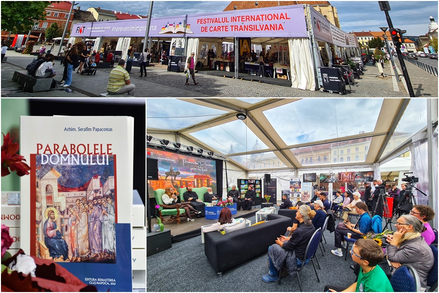 Cartea „Parabolele Domnului”, lansată în cadrul Festivalului Internațional de Carte Transilvania