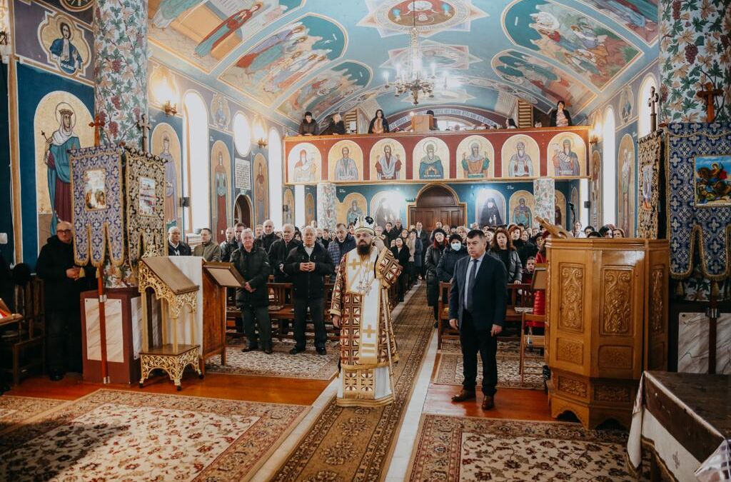 Slujire arhierească în Parohia Ortodoxă Sânnicoară