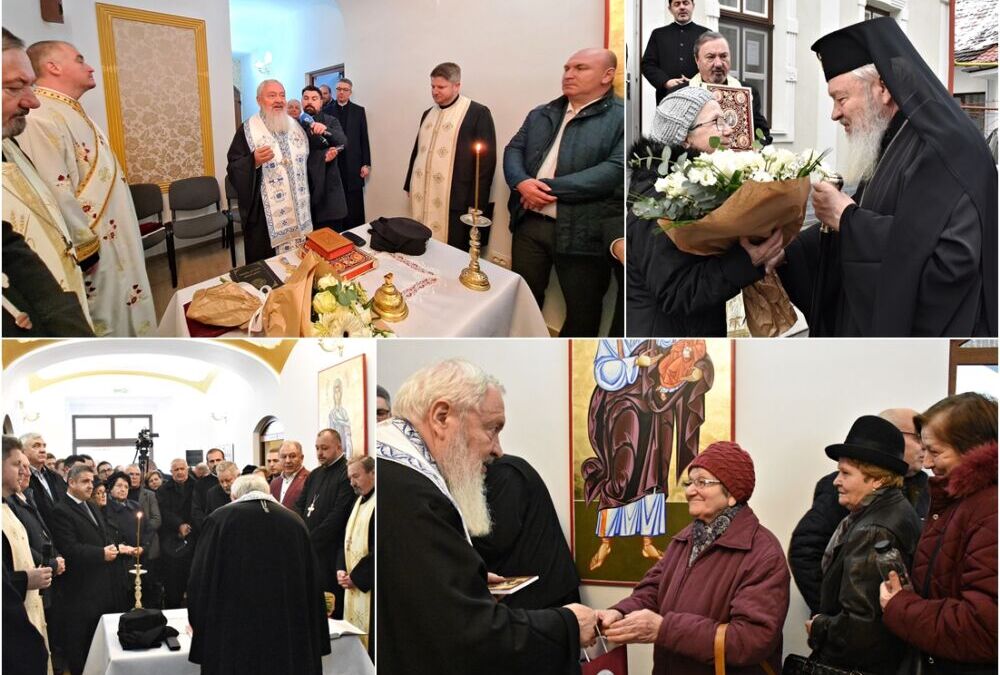 Mitropolitul Andrei i-a vizitat pe beneficiarii Centrului de zi pentru vârstnici „Sfântul și Dreptul Simeon” din Bistrița