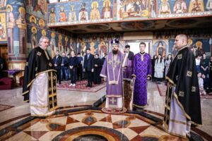 Liturghia Darurilor la Paraclisul Facultății de Teologie Ortodoxă din Cluj-Napoca