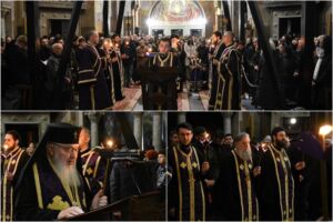 IPS Părinte Andrei a oficiat Denia Canonului cel Mare la Catedrala Mitropolitană din Cluj-Napoca