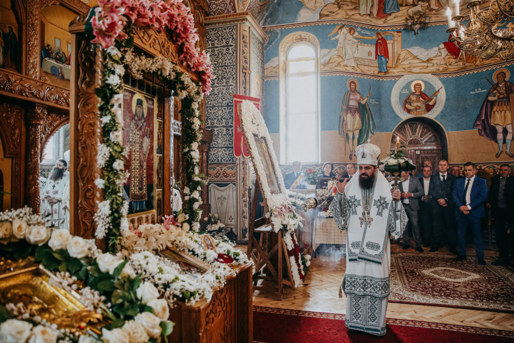 Sfântul Ierarh Pahomie de la Gledin, prăznuit în localitatea natală