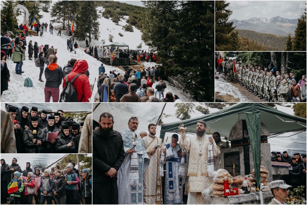 Liturghie arhierească și parastas la Monumentul Eroilor de pe Vârful Grui | Praznicul Înălțării Domnului 2023