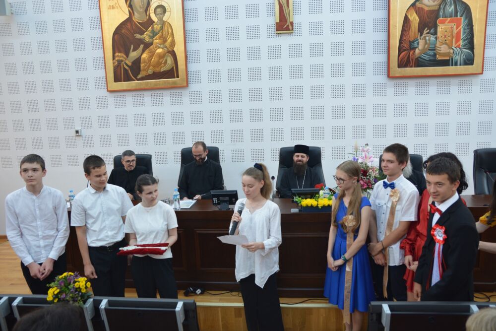 Festivitatea de Absolvire a ciclului gimnazial a elevilor de la Colegiul Ortodox din Cluj-Napoca