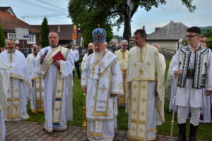 Binecuvântarea lucrărilor efectuate la Biserica „Sf. Arh. Mihail și Gavriil” din Feldru