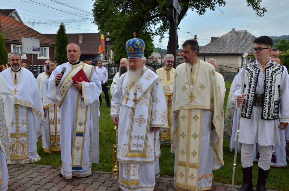 Binecuvântarea lucrărilor efectuate la Biserica „Sf. Arh. Mihail și Gavriil” din Feldru