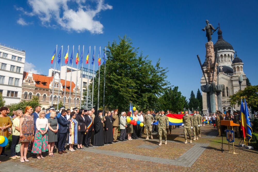 Ziua Drapelului Național, sărbătorită la Cluj-Napoca