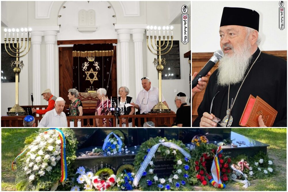 Mitropolitul Andrei a participat la comemorarea a 79 de ani de la deportarea evreilor din Cluj
